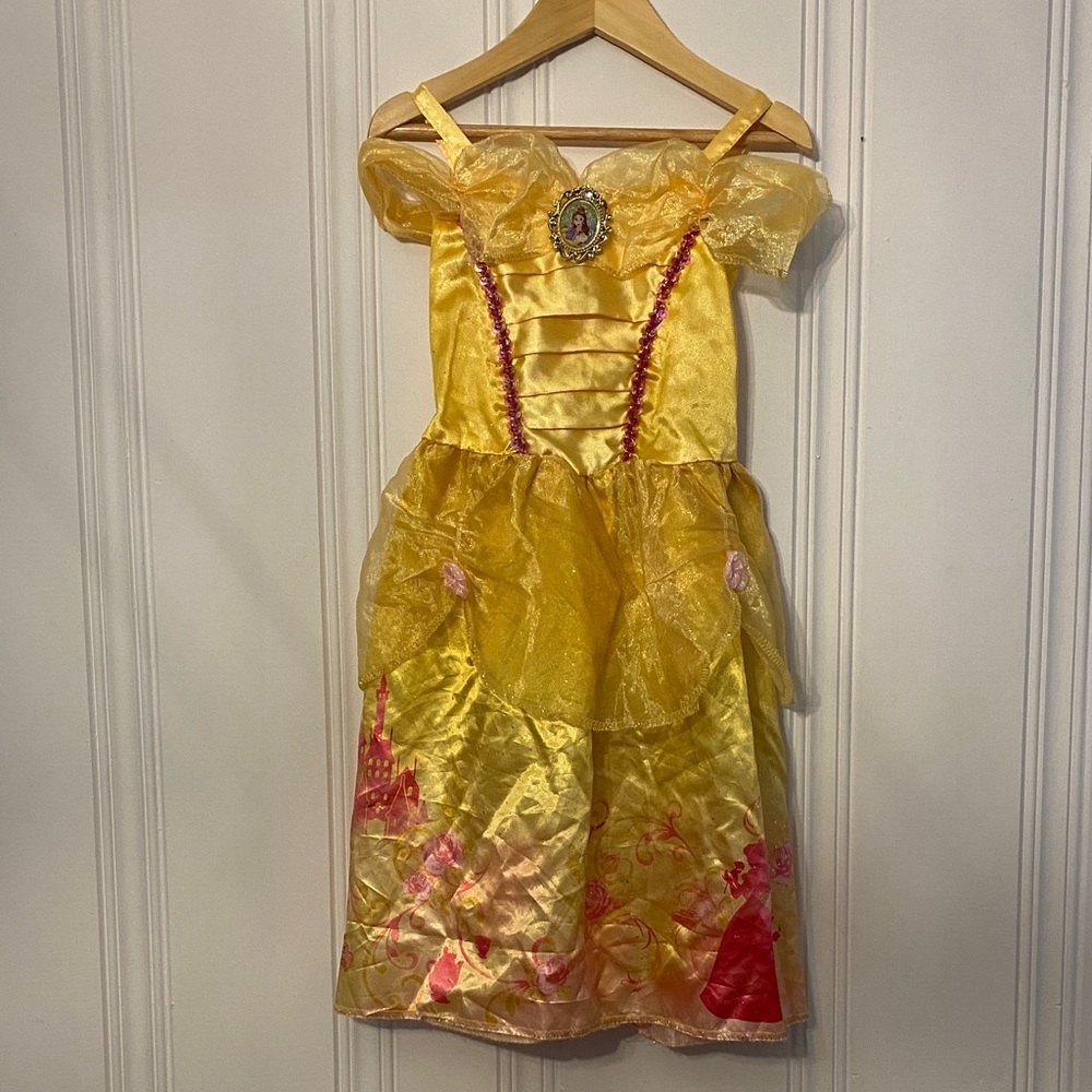 Princess Belle explore your world dress 4-6X Disney Jack’s Pacific